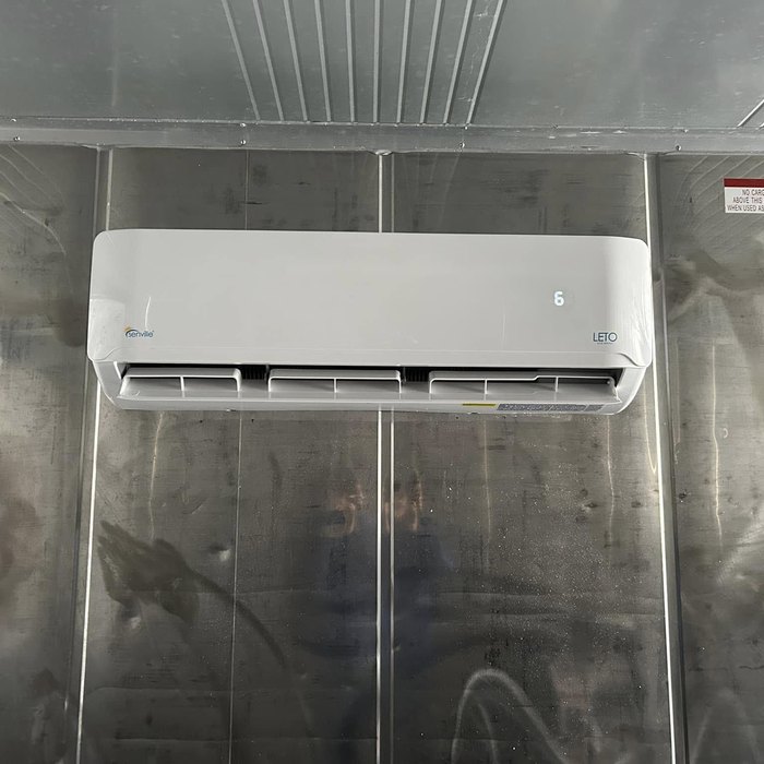 Ductless mini-split indoor head