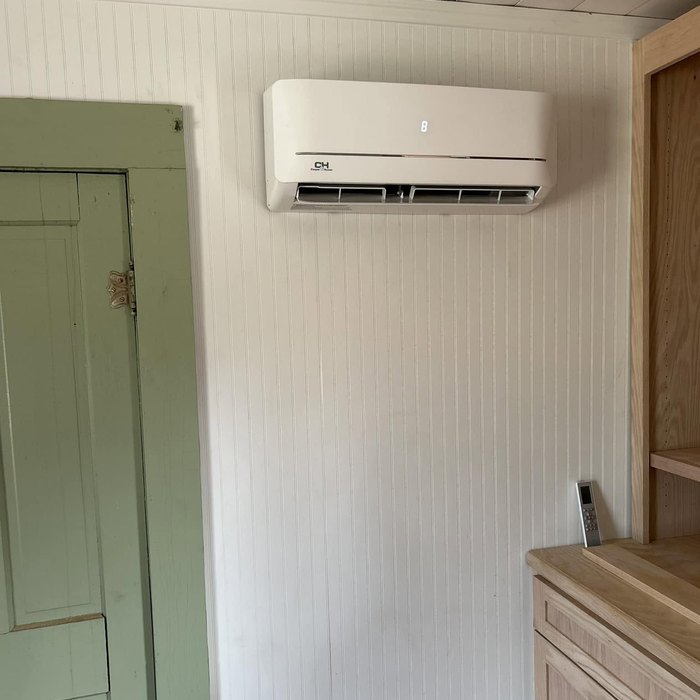 Mini-split indoor install