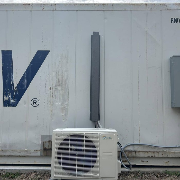 Outdoor mini-split condenser